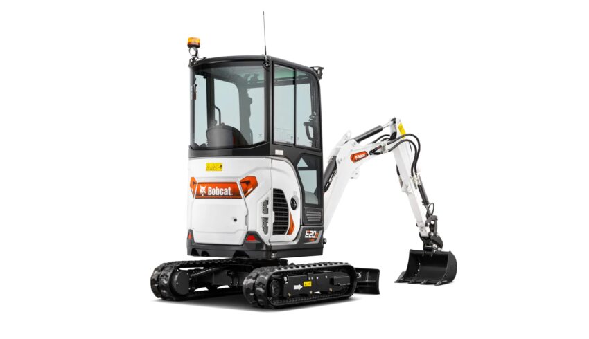 Minigraver Bobcat vangaever nieuwe generatie 2ton 3