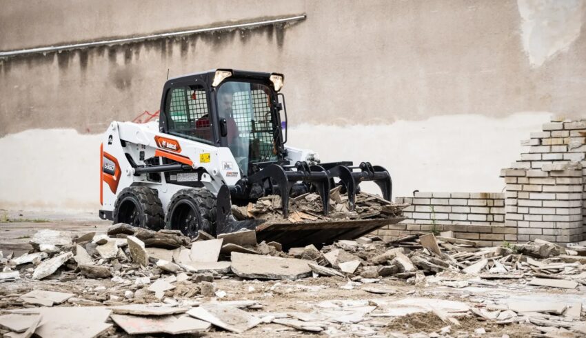 Bobcat afbraakwerken 05