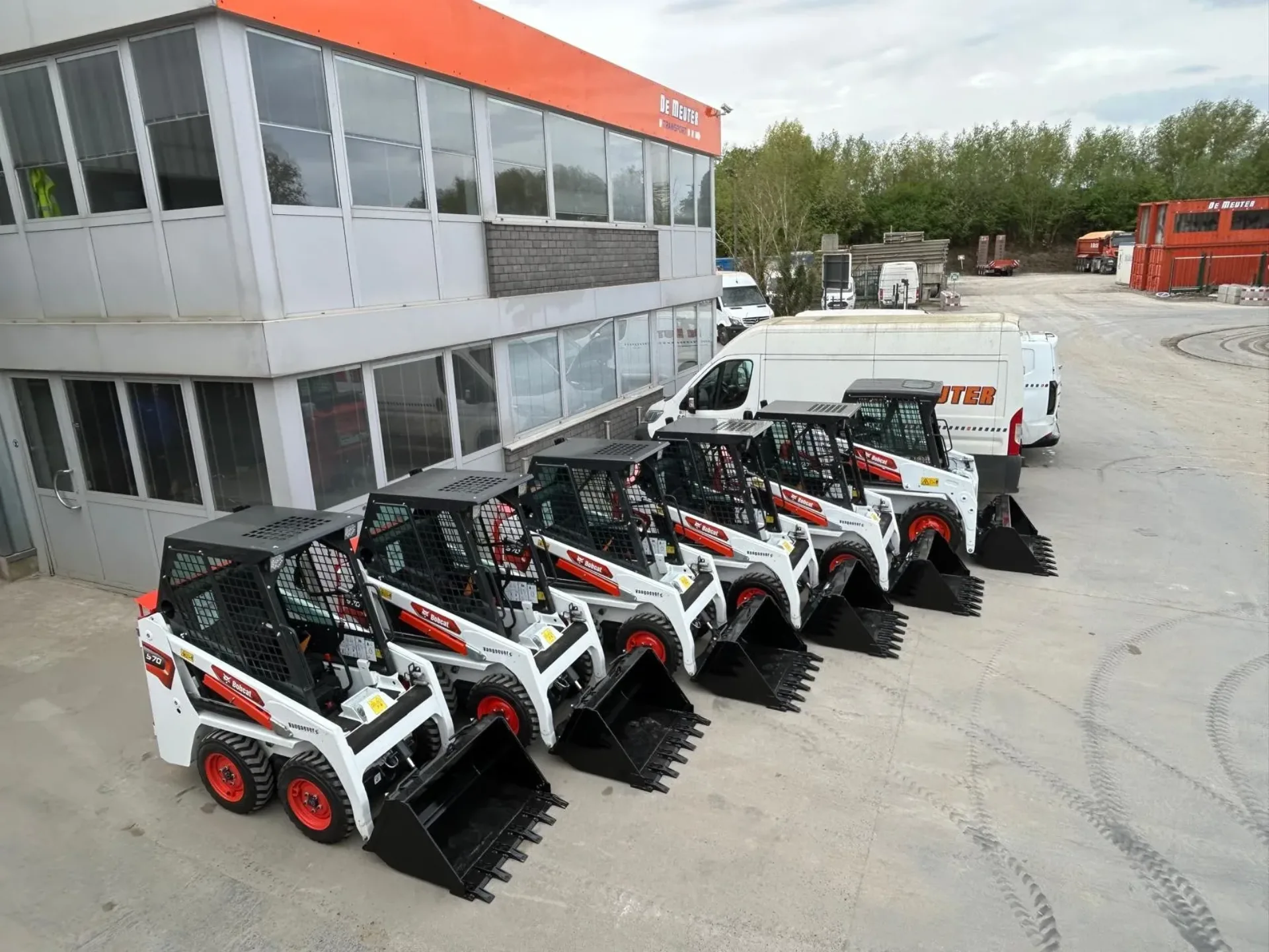 Bobcat De Meuter grond afbraakwerken 01