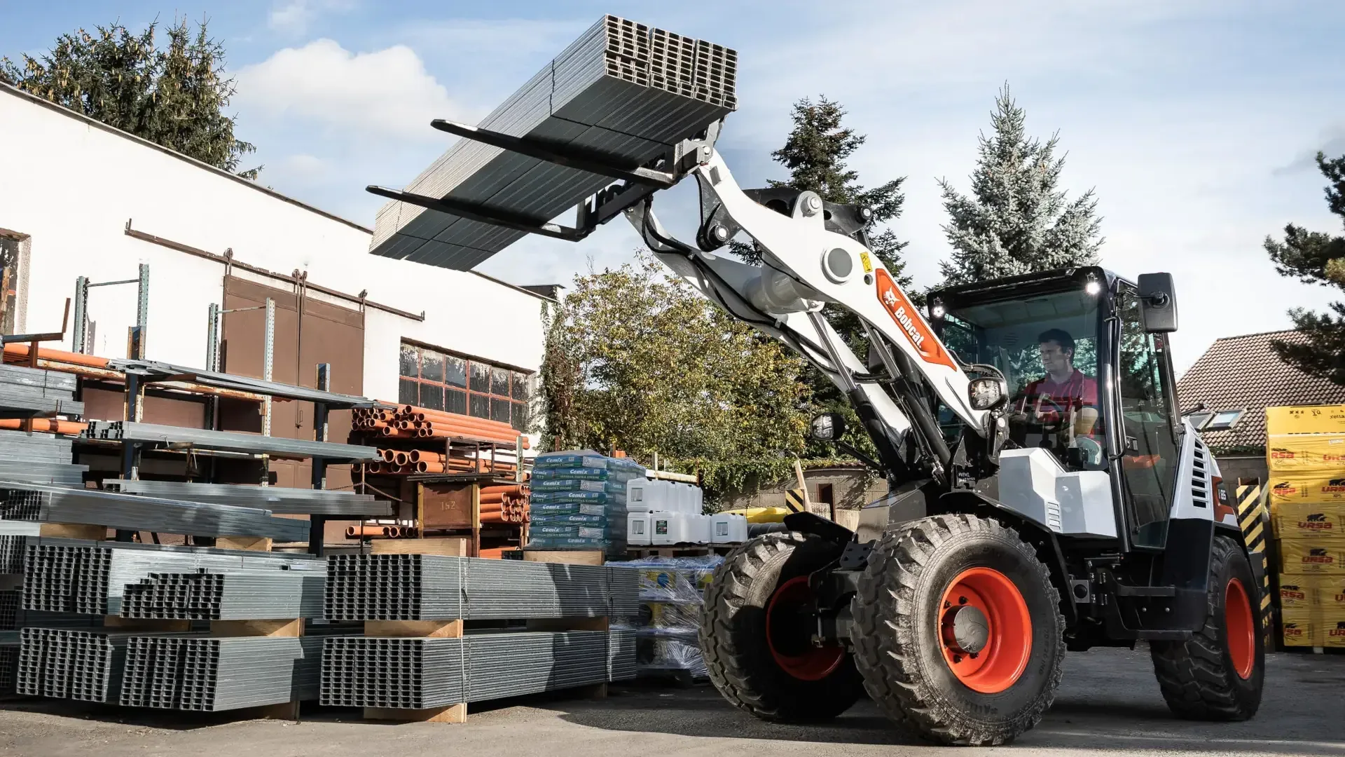 Bobcat wiellader bouw Vangaever Bobcat 01