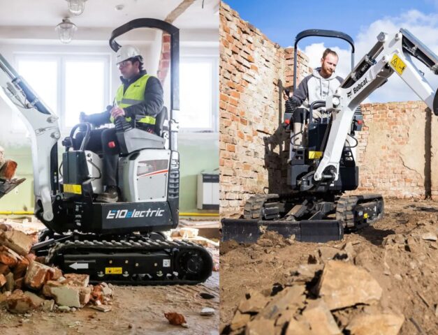 Bobcat E10 minigraver