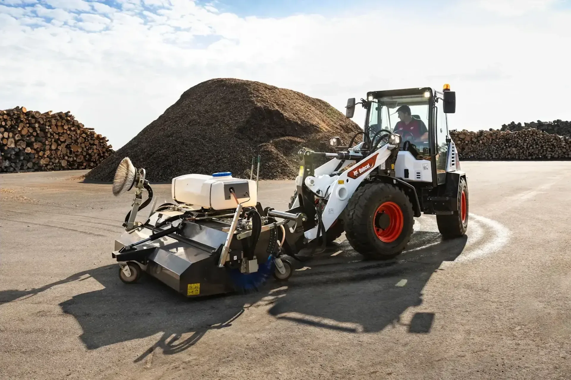 Bobcat L85 en L100 OP Galabau Vangaever Bobcat 08