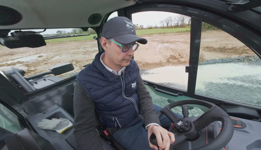 Bobcat TL25 60e electrische verreiker prototype Vangaever 08