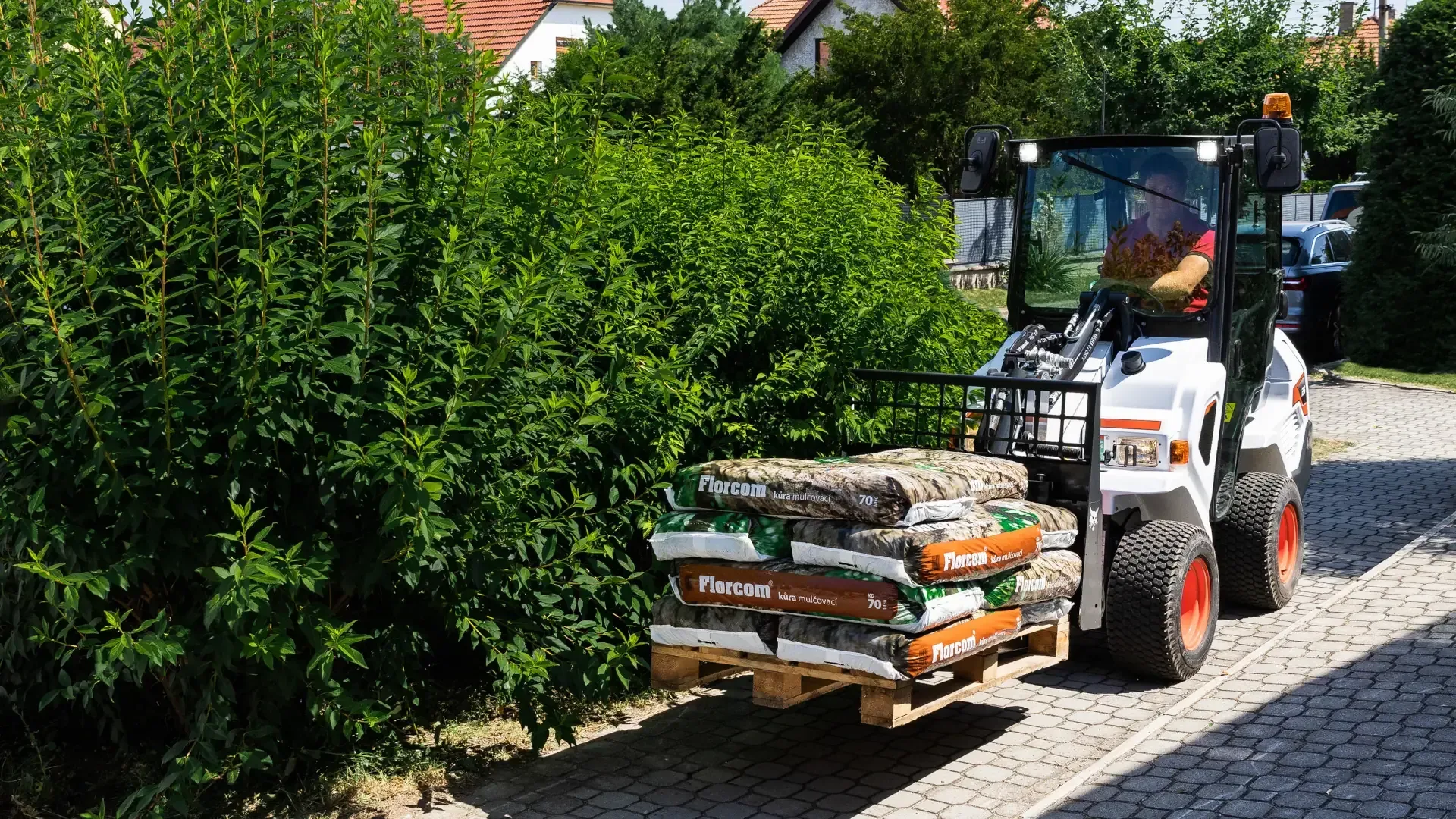 Bobcat kniklader landbouw tuinbouw Vangaever Bobcat 01