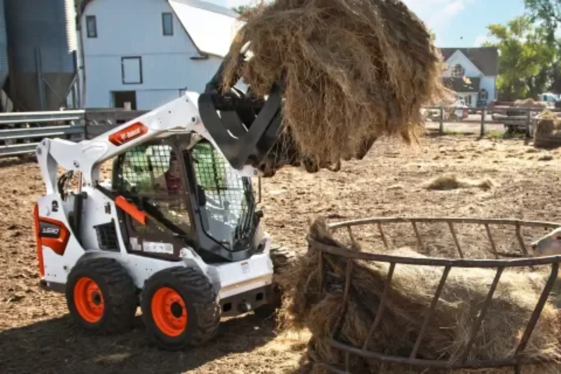 Bobcat schranklader landbouw Vangaever Bobcat 01