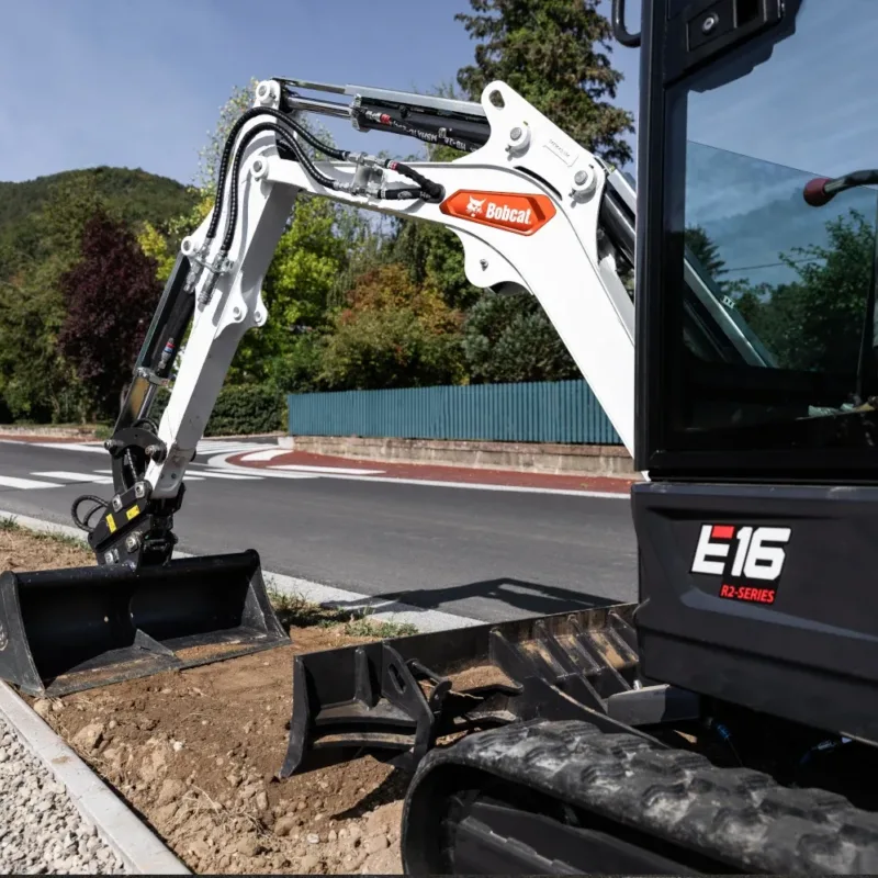 Bobcat E16 R2 graafmachine Vangaever Bobcat 09