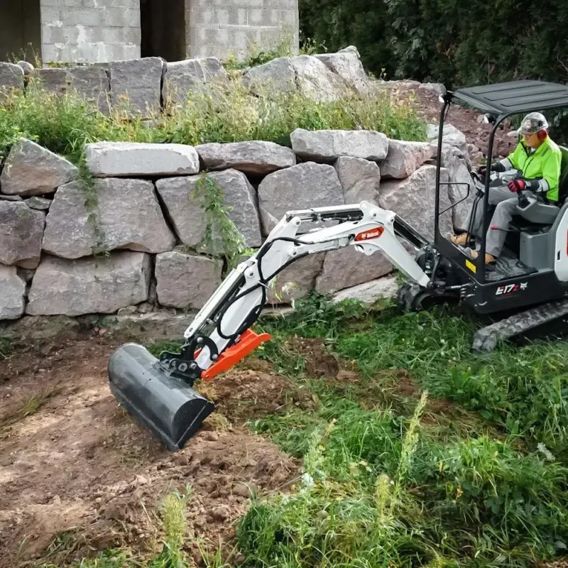 Bobcat E17z R2 graafmachine Vangaever Bobcat 02