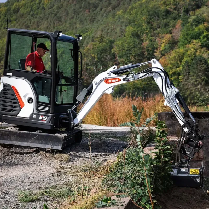 Bobcat E19z R2 graafmachine Vangaever Bobcat 04