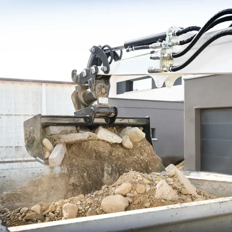 Bobcat E19z R2 graafmachine Vangaever Bobcat 07