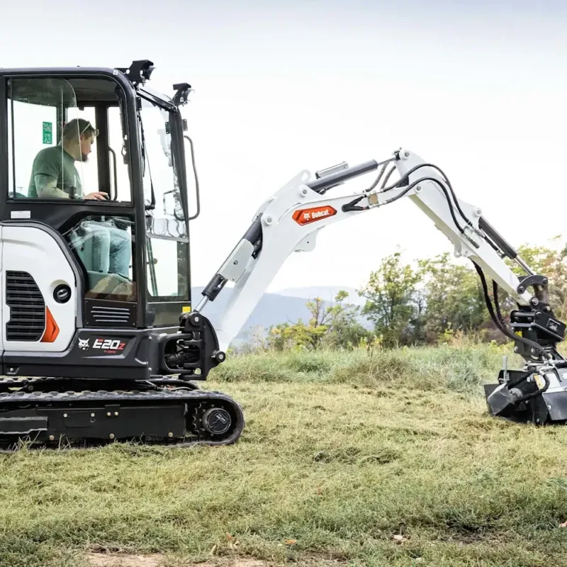 Bobcat E20z R2 graafmachine Vangaever Bobcat 01