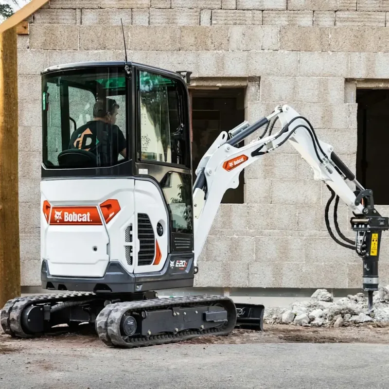 Bobcat E20z R2 graafmachine Vangaever Bobcat 02