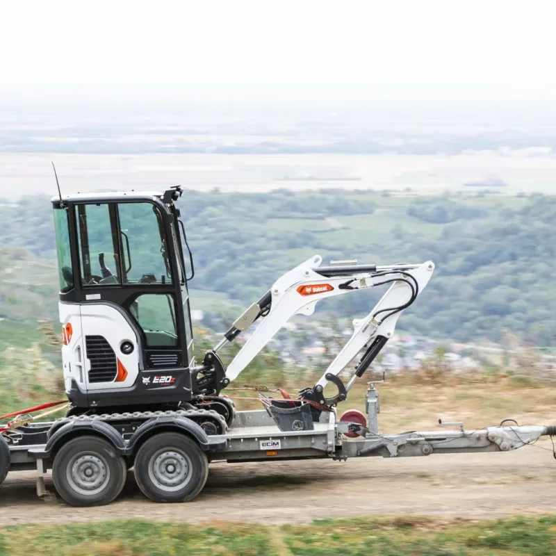 Bobcat E20z R2 graafmachine Vangaever Bobcat 13