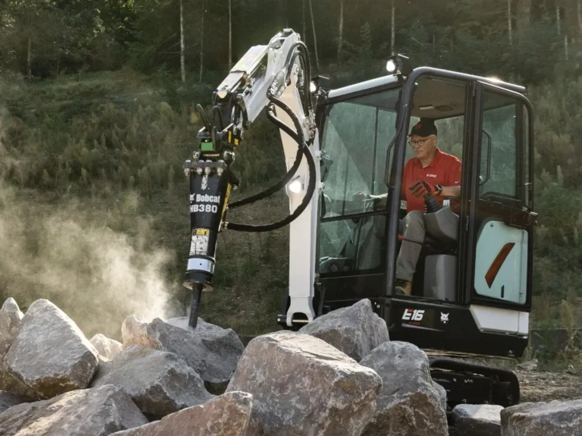 Bobcat E16 R2 graafmachine Vangaever Bobcat 11