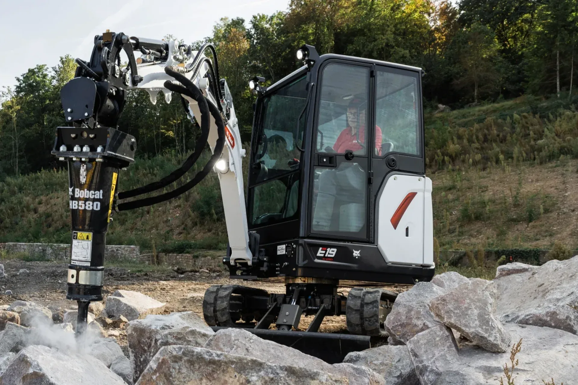 Bobcat E19 R2 graafmachine Vangaever Bobcat 02