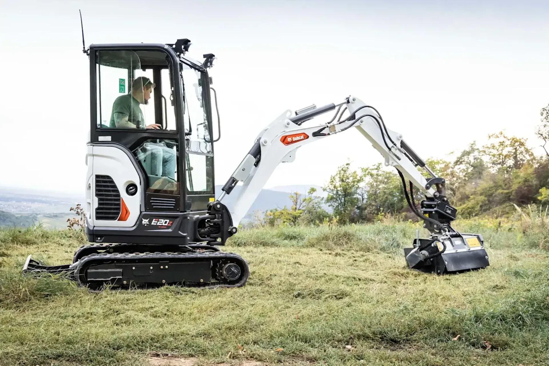 Bobcat E20z R2 graafmachine Vangaever Bobcat 01