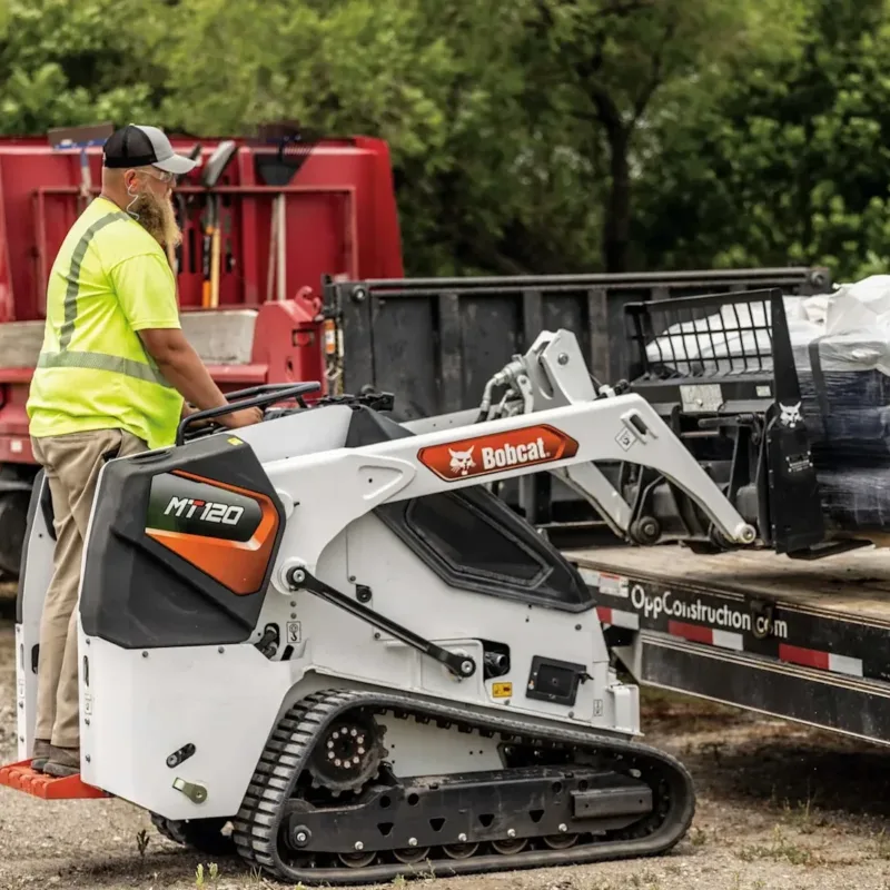 Bobcat MT120 rupslader Bobcat Vangaever 06