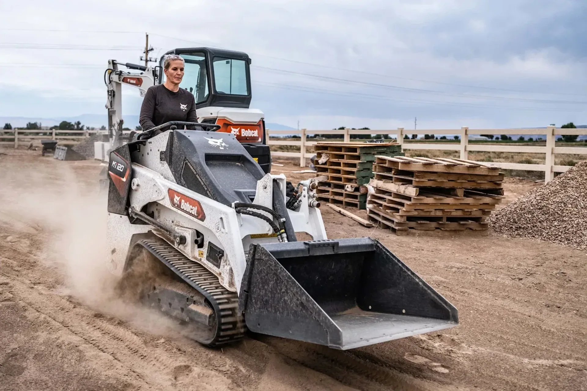 Bobcat MT120 rupslader Bobcat Vangaever 04