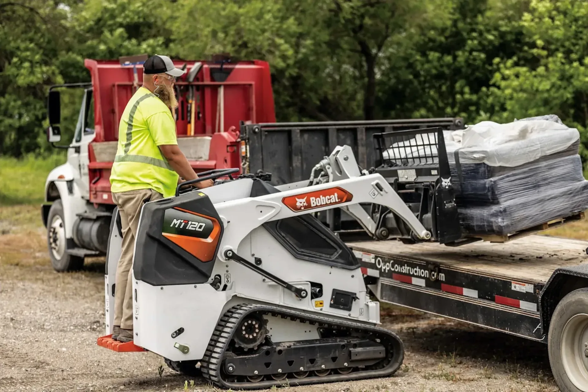 Bobcat MT120 rupslader Bobcat Vangaever 06