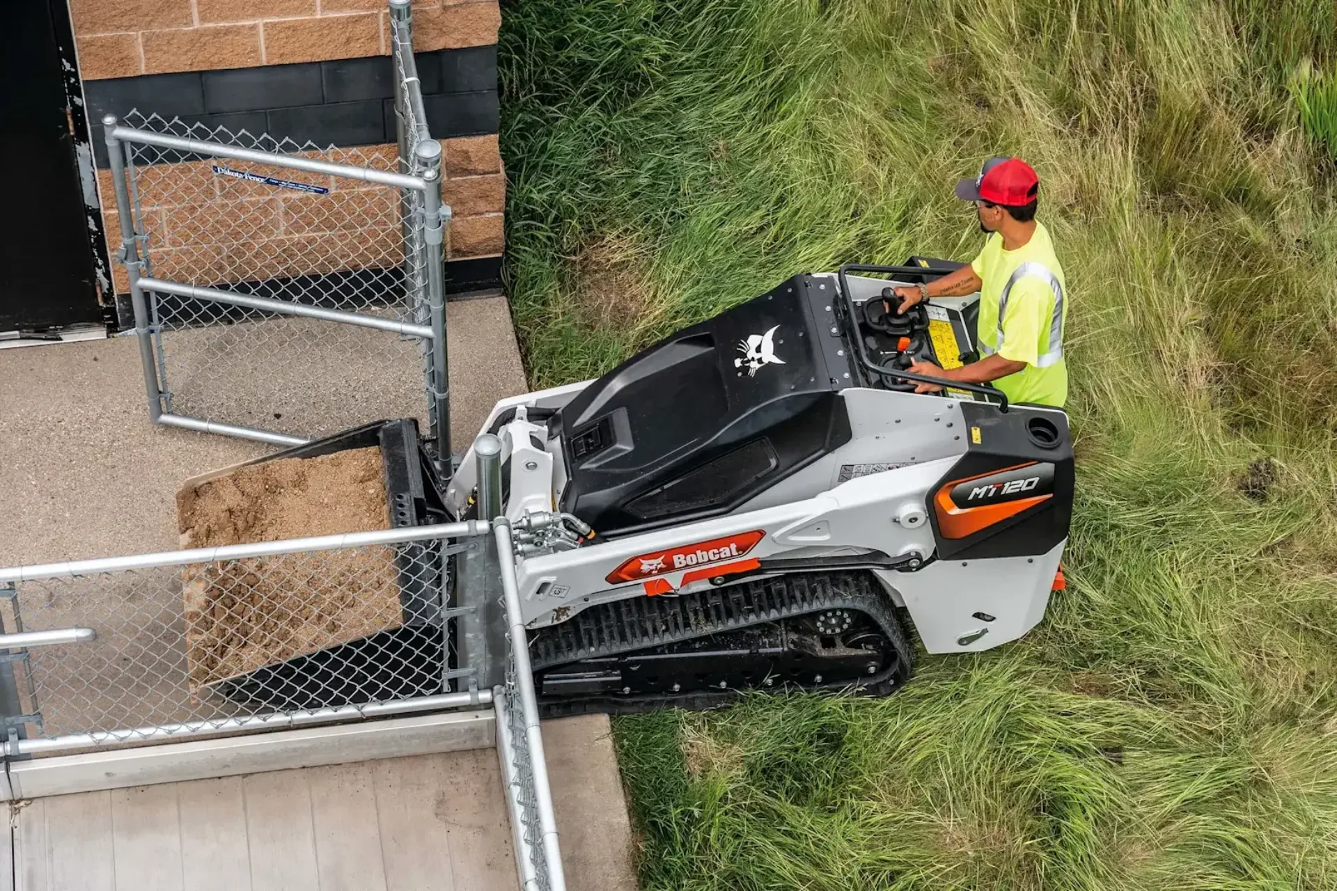 Bobcat MT120 rupslader Bobcat Vangaever 22