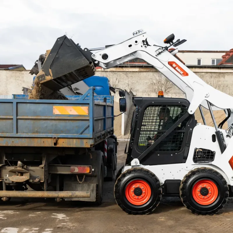 Bobcat s650 schranklader Bobcat Vangaever 07