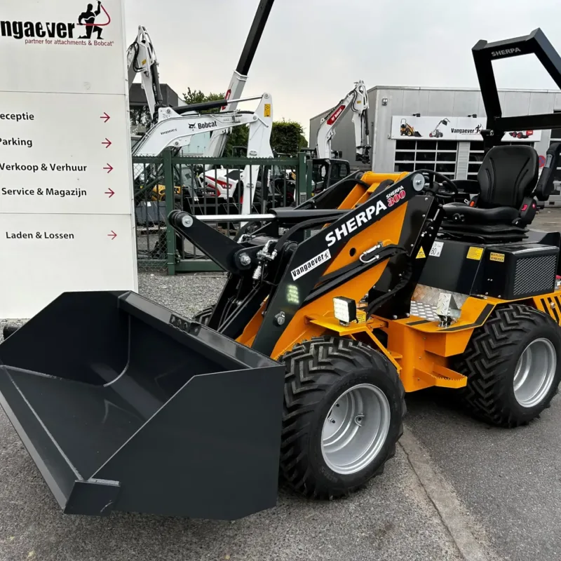 Sherpa sh300 kniklader Vangaever 02