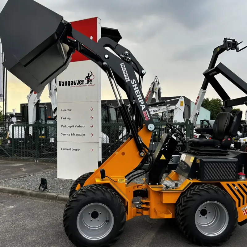 Sherpa sh300 kniklader Vangaever 03