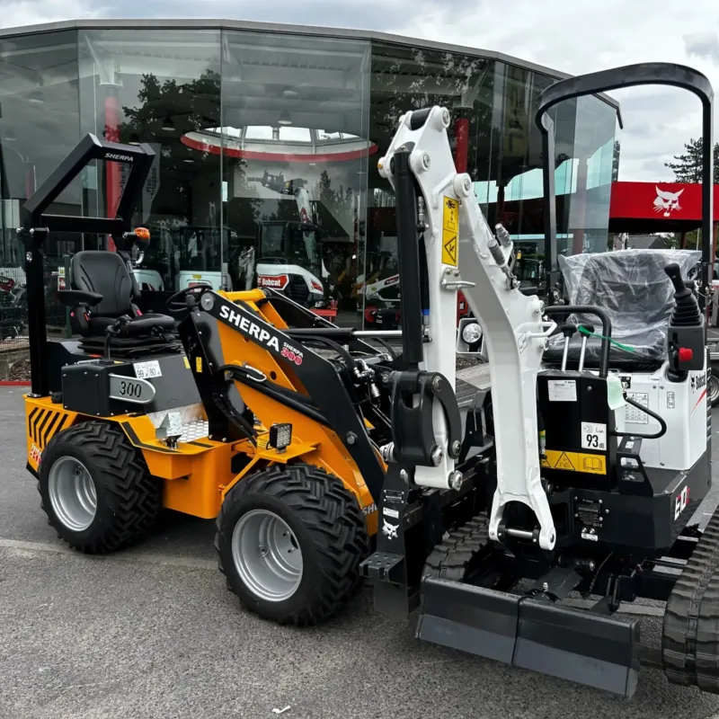 Sherpa sh300 kniklader Vangaever 06