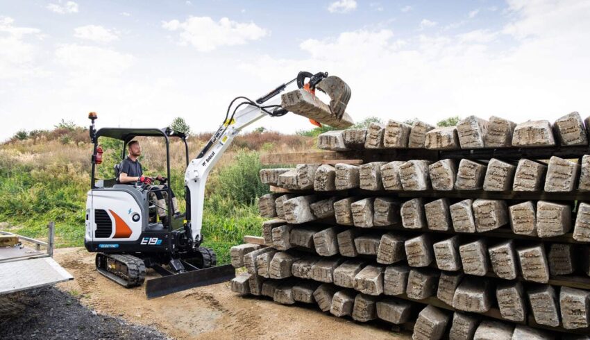 Bobcat E19e elektrische graafmachine Bobcat Vangaever 02