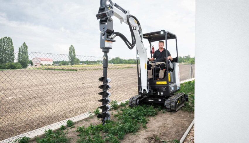 Bobcat E19e elektrische graafmachine Bobcat Vangaever 05