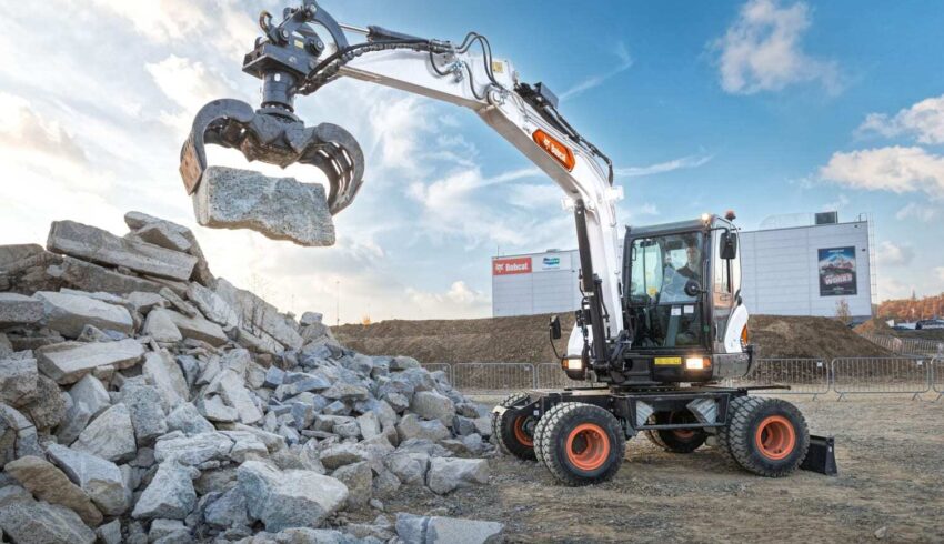 Bobcat E55z minigraver Bobcat Vangaever 02