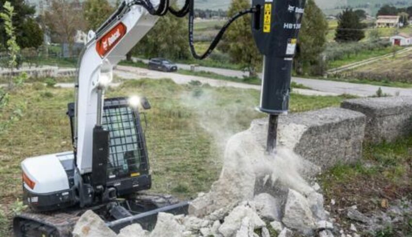 Bobcat breekhamer E19 Bobcat Vangaever 02