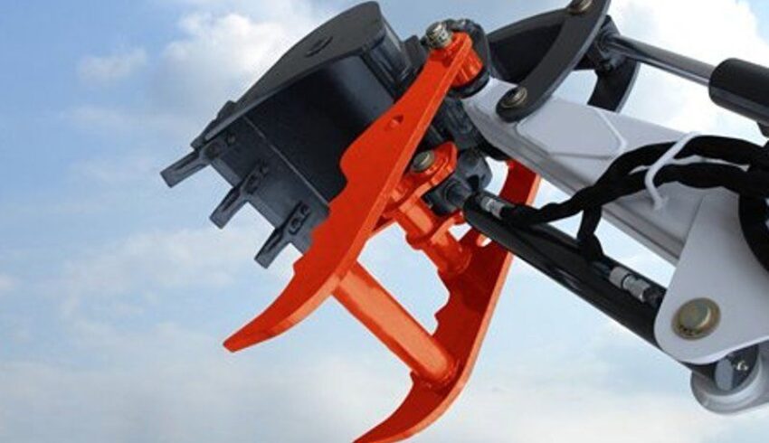 Hydraulische klem duimklem Bobcat graafmachine Bobcat Vangaever 03
