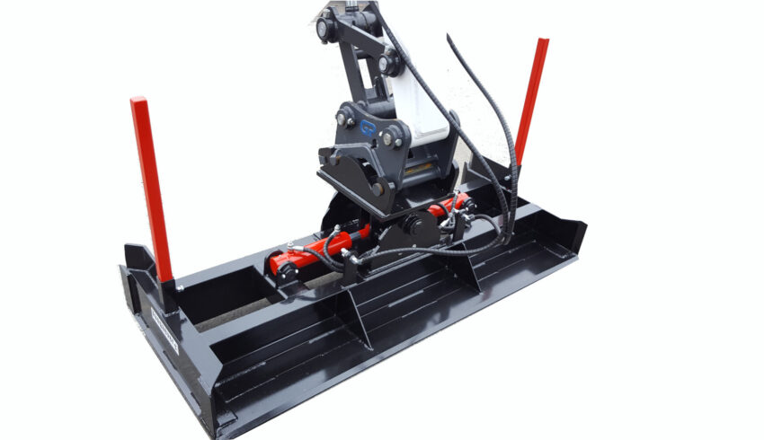 Nivelleerblad minigraver vangaever 0