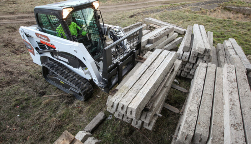 Palletvork bobcat vangaever 1