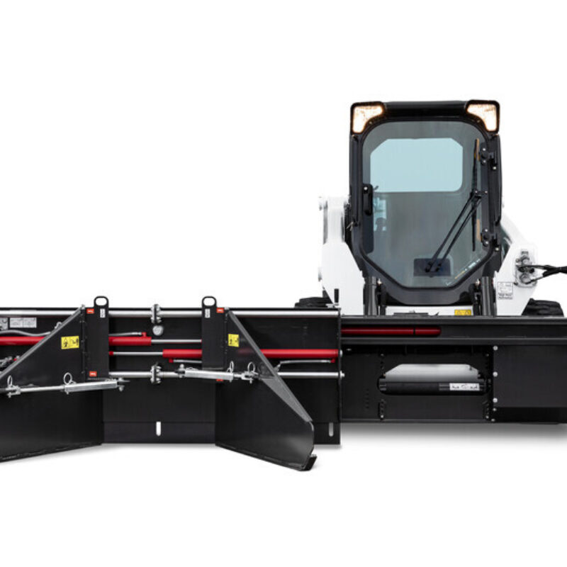 Asfaltspreider bobcat vangaever 5