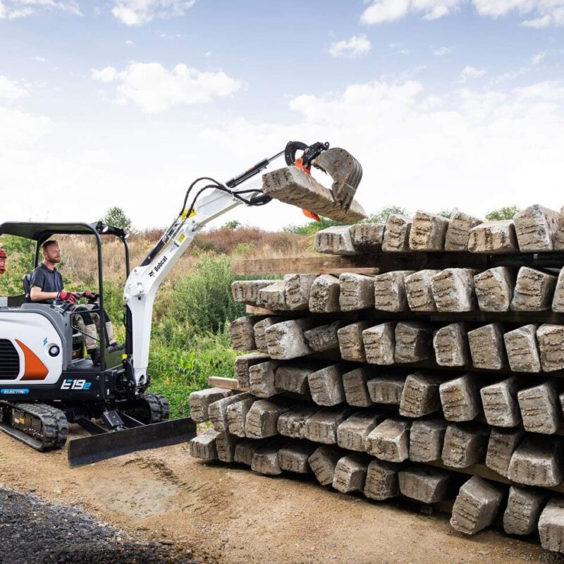 Bobcat E19e elektrische graafmachine Bobcat Vangaever 02