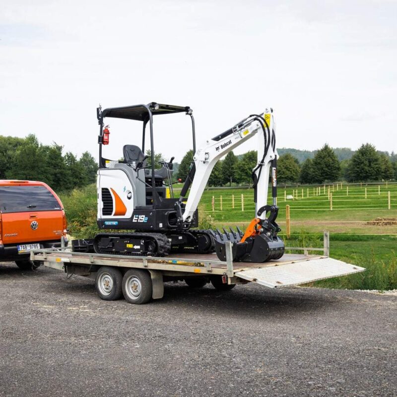 Bobcat E19e elektrische graafmachine Bobcat Vangaever 03