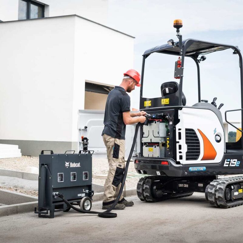 Bobcat E19e elektrische graafmachine Bobcat Vangaever 04