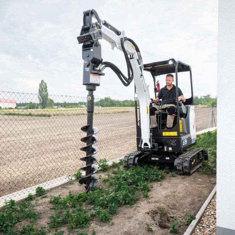 Bobcat E19e elektrische graafmachine Bobcat Vangaever 05