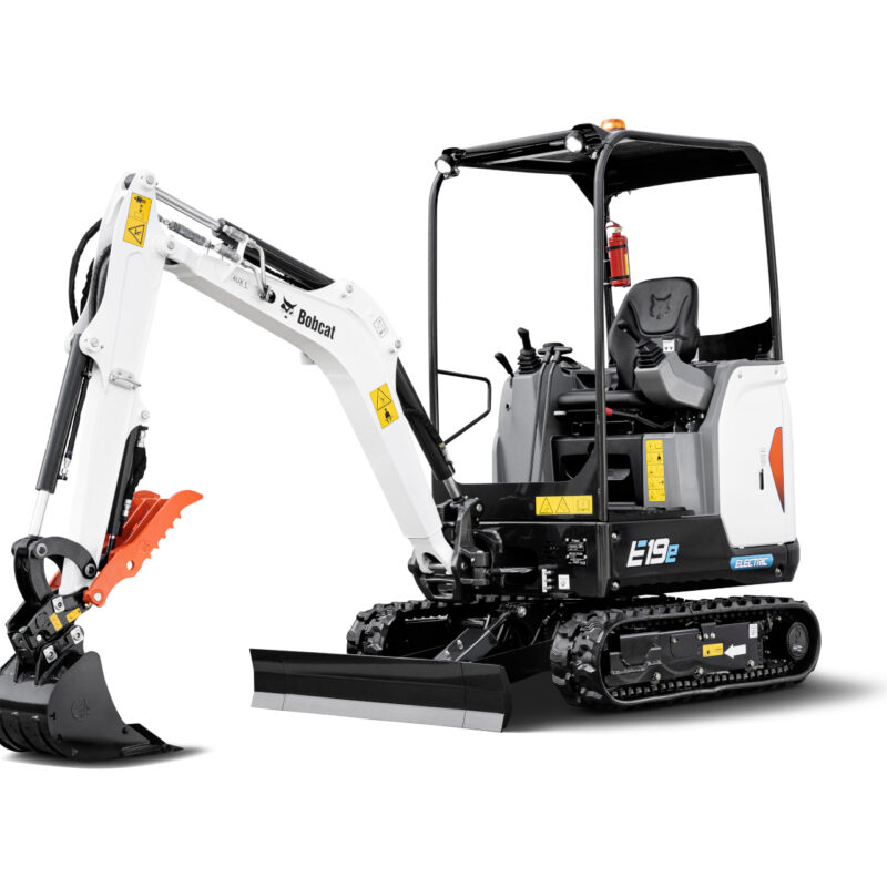 Bobcat E19e elektrische graafmachine Bobcat Vangaever 1