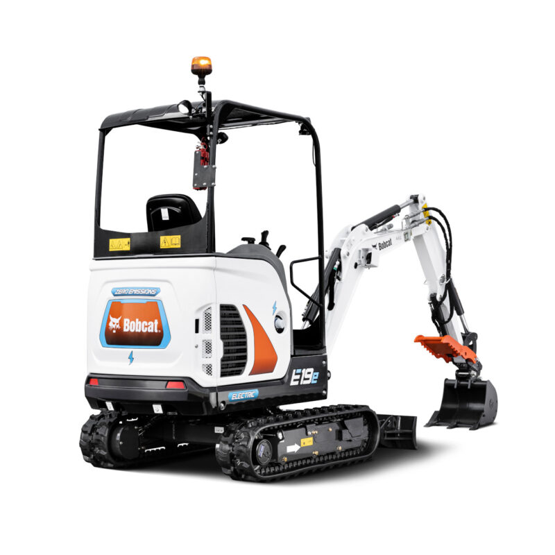 Bobcat E19e elektrische graafmachine Bobcat Vangaever 2