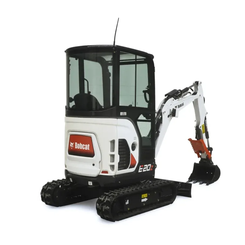 Bobcat E20z minigraver Bobcat Vangaever 04