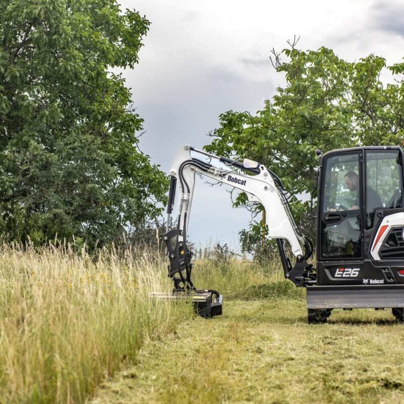 Bobcat E26 minigraver Bobcat Vangaever 02