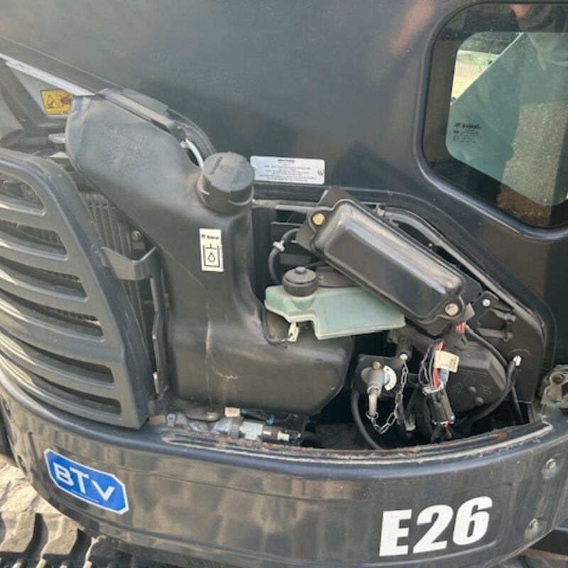 Bobcat E26 occasie minigraver Vangaever 04