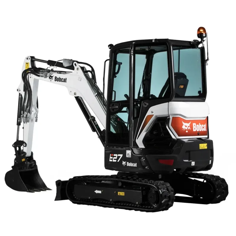 Bobcat E27 minigraver Bobcat Vangaever 05
