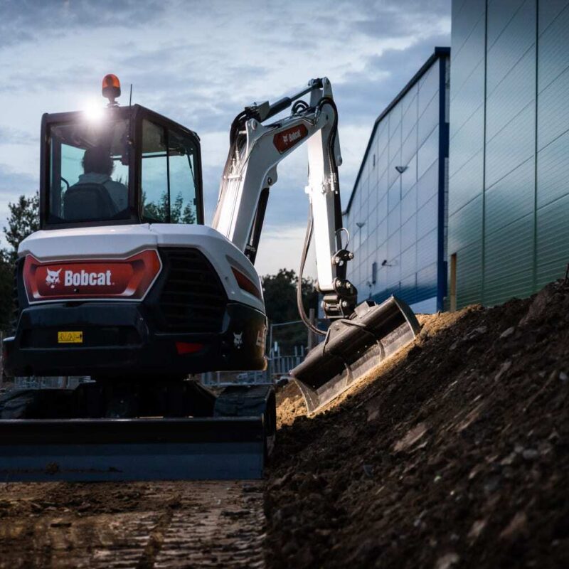 Bobcat E50z minigraver Bobcat Vangaever 02