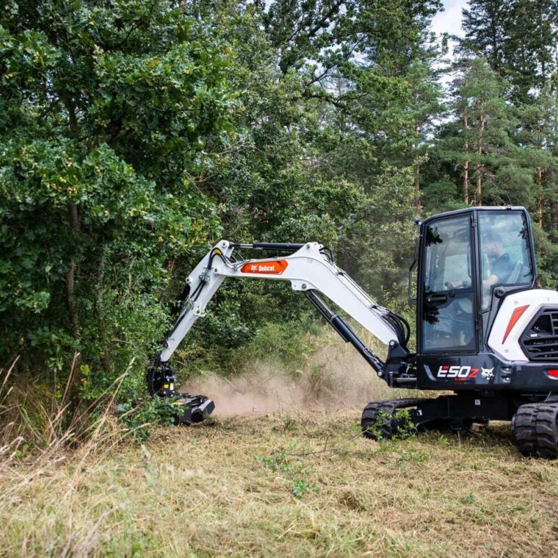 Bobcat E50z minigraver Bobcat Vangaever 04