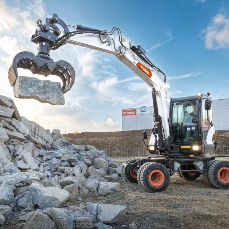 Bobcat E57w minigraver Bobcat Vangaever 02