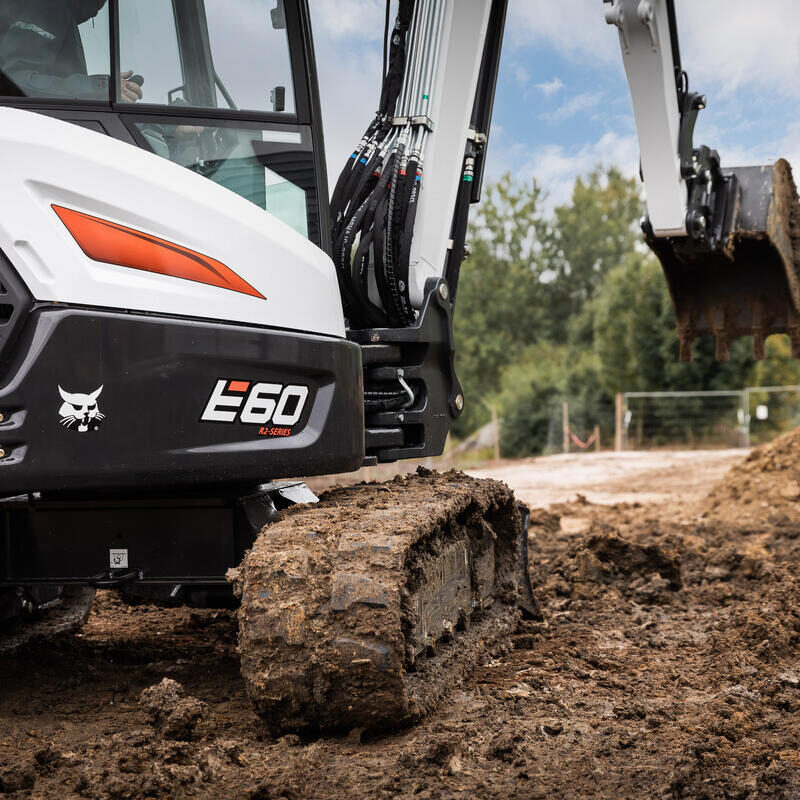 Bobcat E60 minigraver Bobcat Vangaever 04