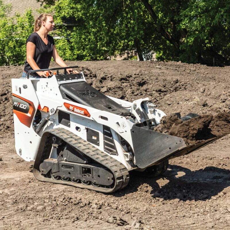 Bobcat MT100 rupslader Vangaever Bobcat 5